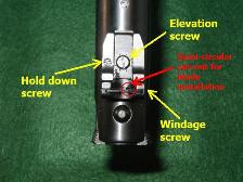 Rear Sight nomenclature